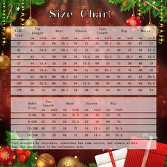 White Christmas Plaid O-Neck Family Pajamas - front view