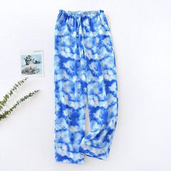 Women's Tie-Dye Sleep Pajamas Set - back view