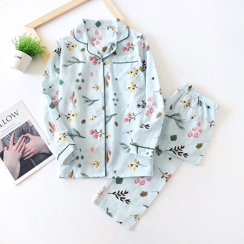 Blue Bluebell Pyjamas Set