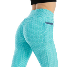 Load image into Gallery viewer, TikTok Honeycomb Legging With Side Pocket
