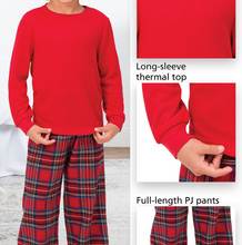 Load image into Gallery viewer, stewart-plaid-boys-Pyjamas
