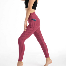 Load image into Gallery viewer, TikTok Honeycomb Legging With Side Pocket
