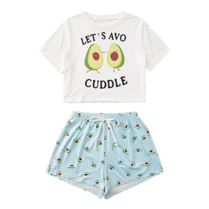 Avocado Shorts Set for Women