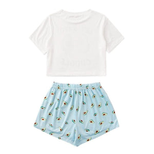 Avocado Shorts Set for Women