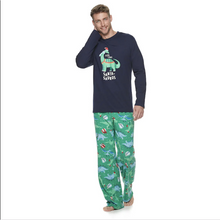 Load image into Gallery viewer, Matching Family Santa Saurus Christmas Pyjama Sets
