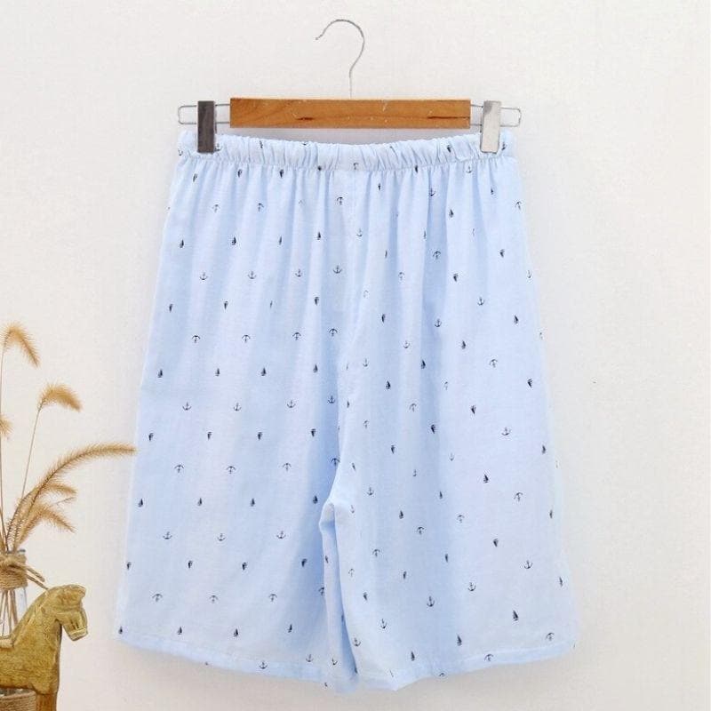 Men Cotton Sleep Shorts