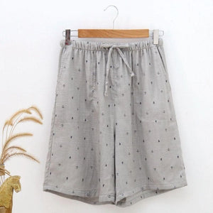 Men Cotton Sleep Shorts