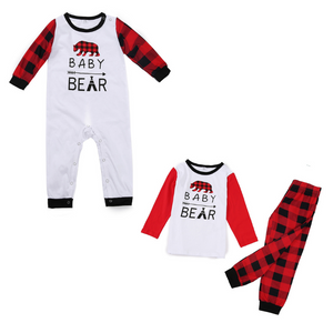 Mama Papa Bear Christmas Pyjamas Set