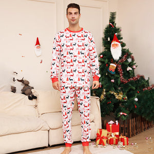 Holiday Christmas Deer Family Matching Pyjamas