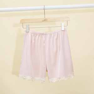 Silk Sleep Shorts For Women