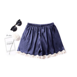 Silk Sleep Shorts For Women