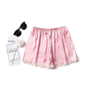 Silk Sleep Shorts For Women